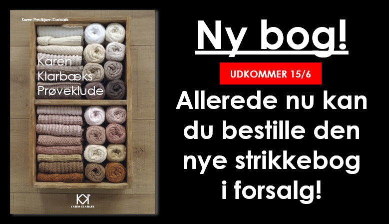 Ny bog! - Karen Klarbæks Prøveklude